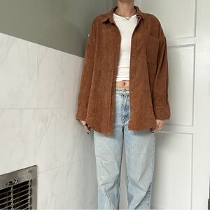 Brown Corduroy Jacket